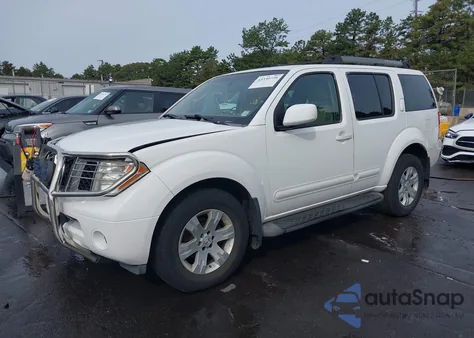 2005 Nissan Pathfinder Le из США, поврежденный, VIN 5N1AR18W35C723304